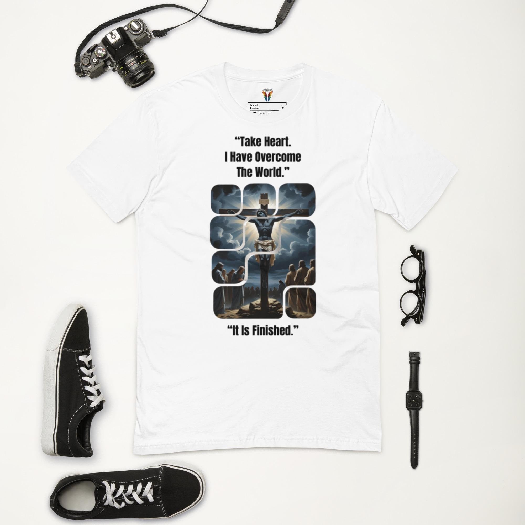 Take Heart I Have Overcome The World - Men's Tee