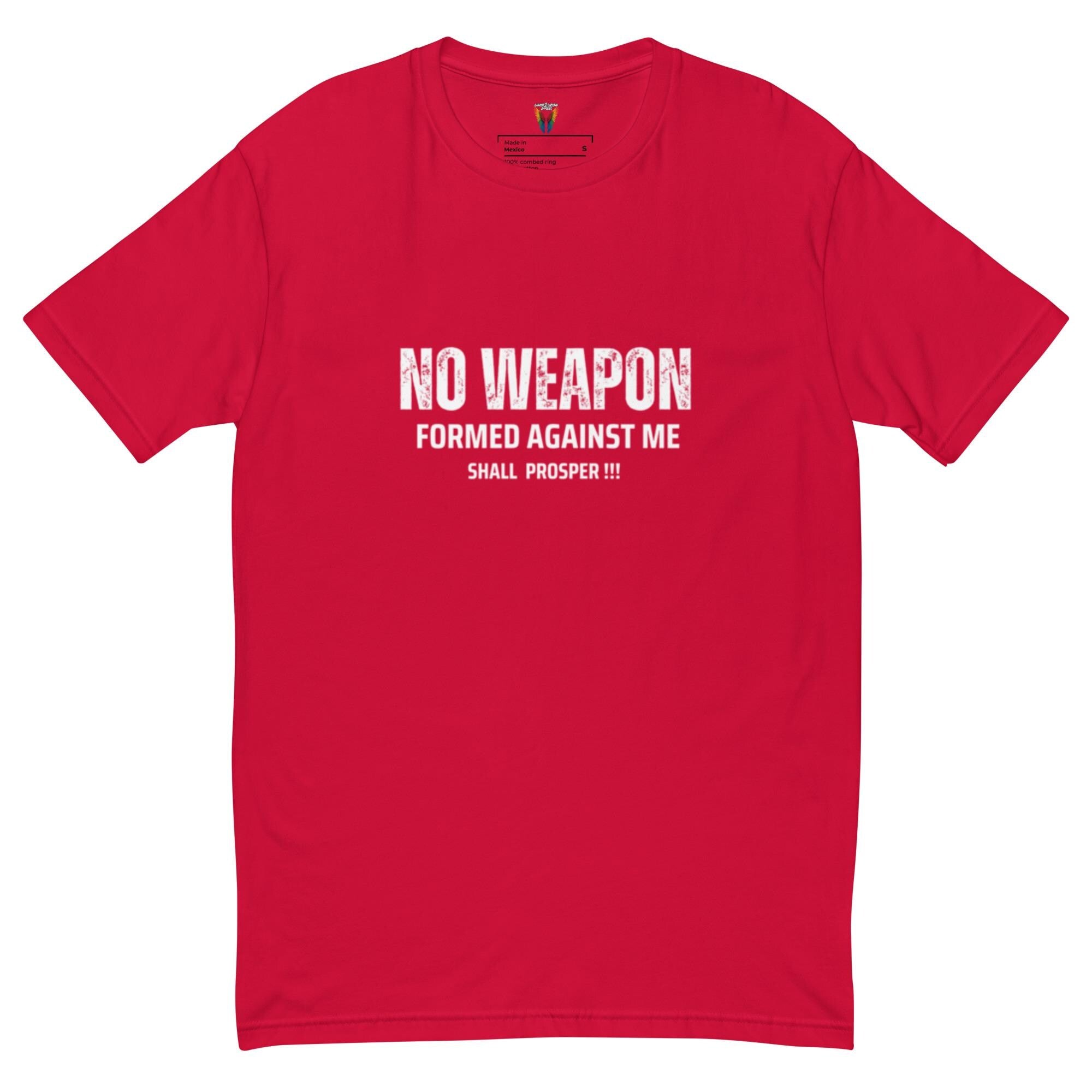 No Weapon Formed Against Me Shall Prosper - Men's Tee