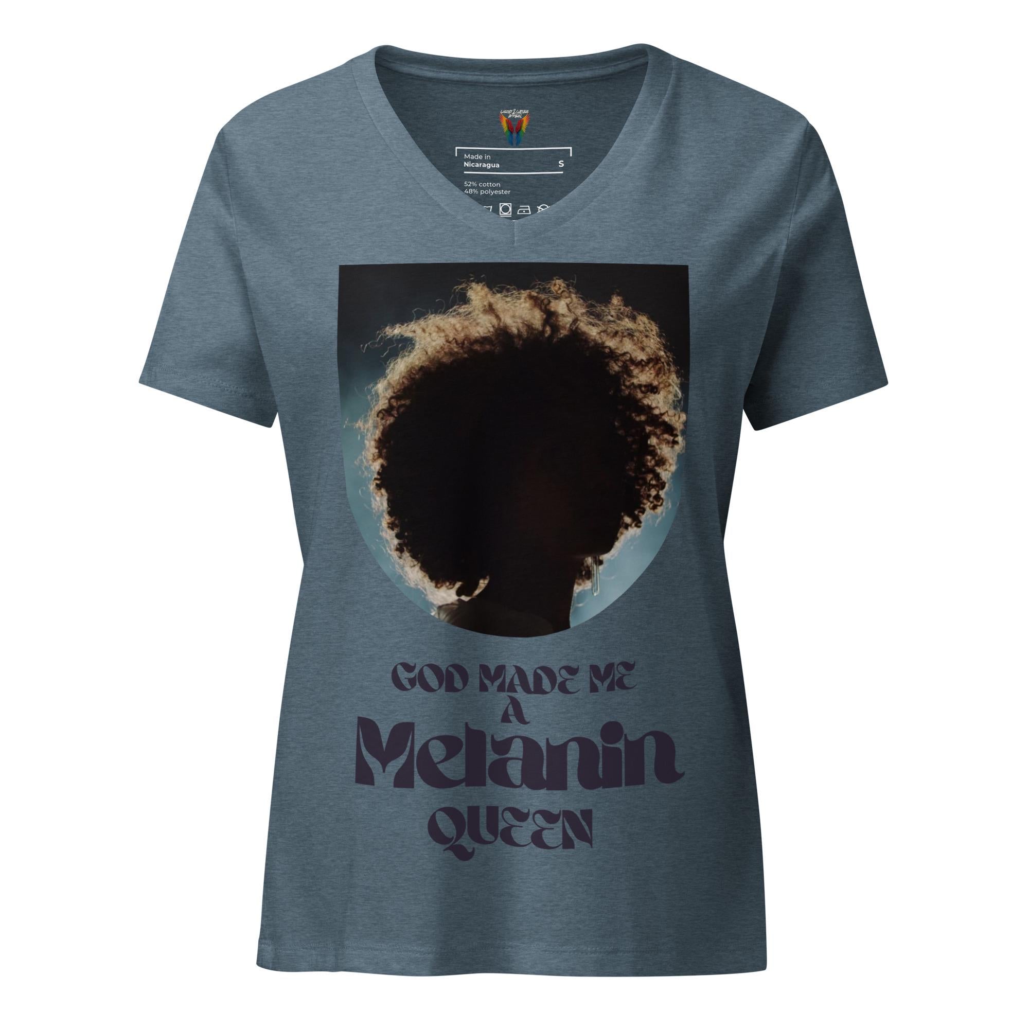God Made Me A Melanin Queen - Women’s Tee
