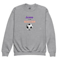 Jesus and Soccer - Unisex Youth Sweatshirt