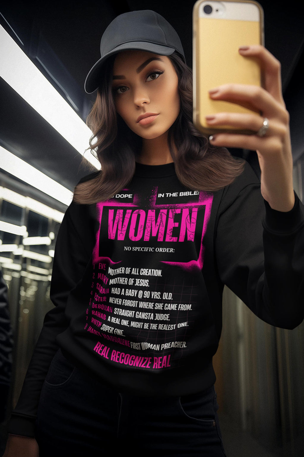 8 Dope Women In The Bible - Women's Sweatshirt