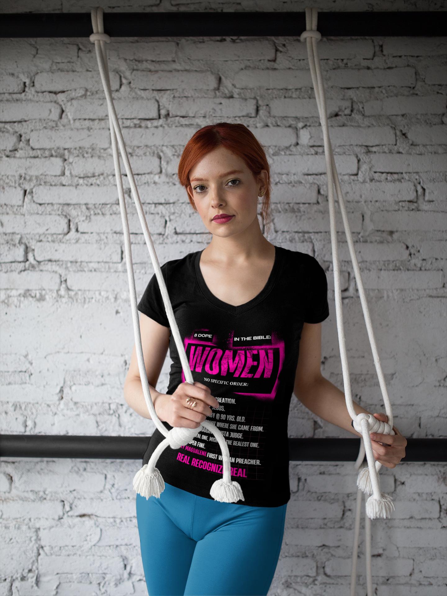 8 Dope Women In The Bible - Women's Tee