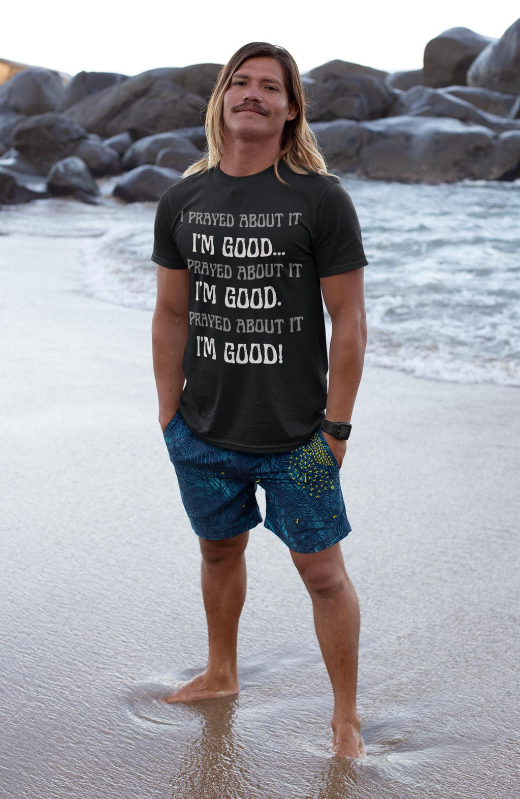 I Prayed About It I'm Good - Men's Tee