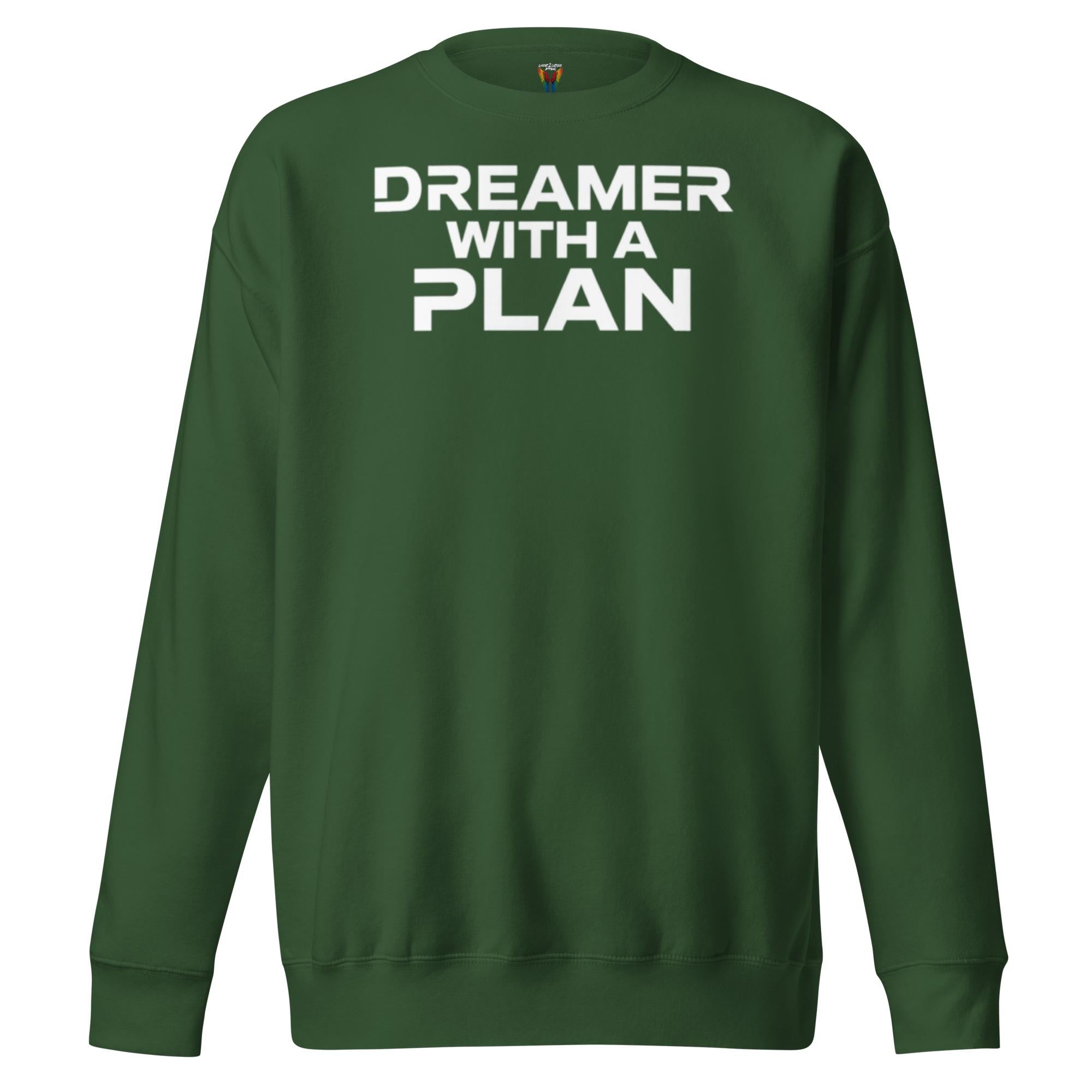 Dreamer With A Plan, Unisex Long-Sleeve Tee