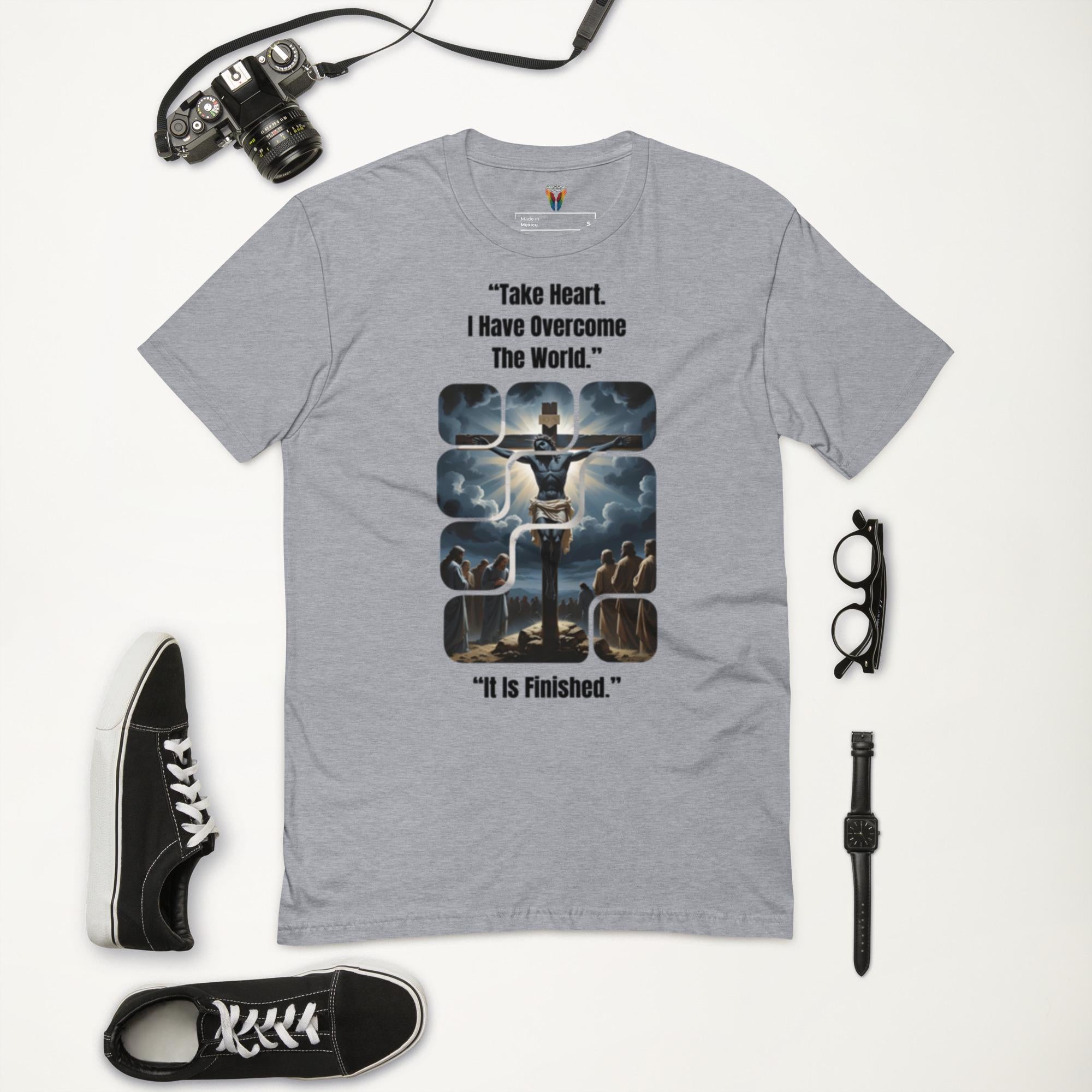 Take Heart I Have Overcome The World - Men's Tee