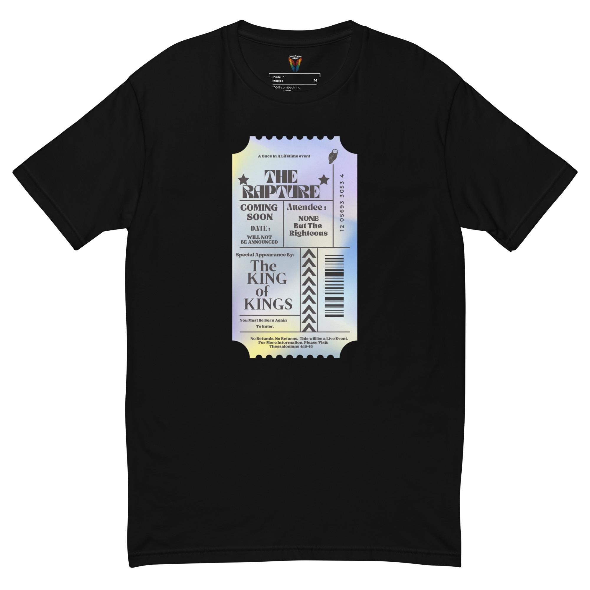The Rapture, Men's T-shirt, Christian Shirt, Graphic T-Shirt, Christian Apparel, Trendy Shirt, Faith Apparel