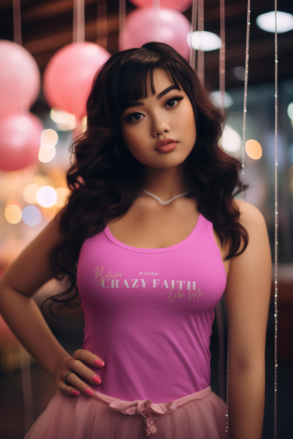Wanted Crazy Faith Believer Like Me - Women’s Tank