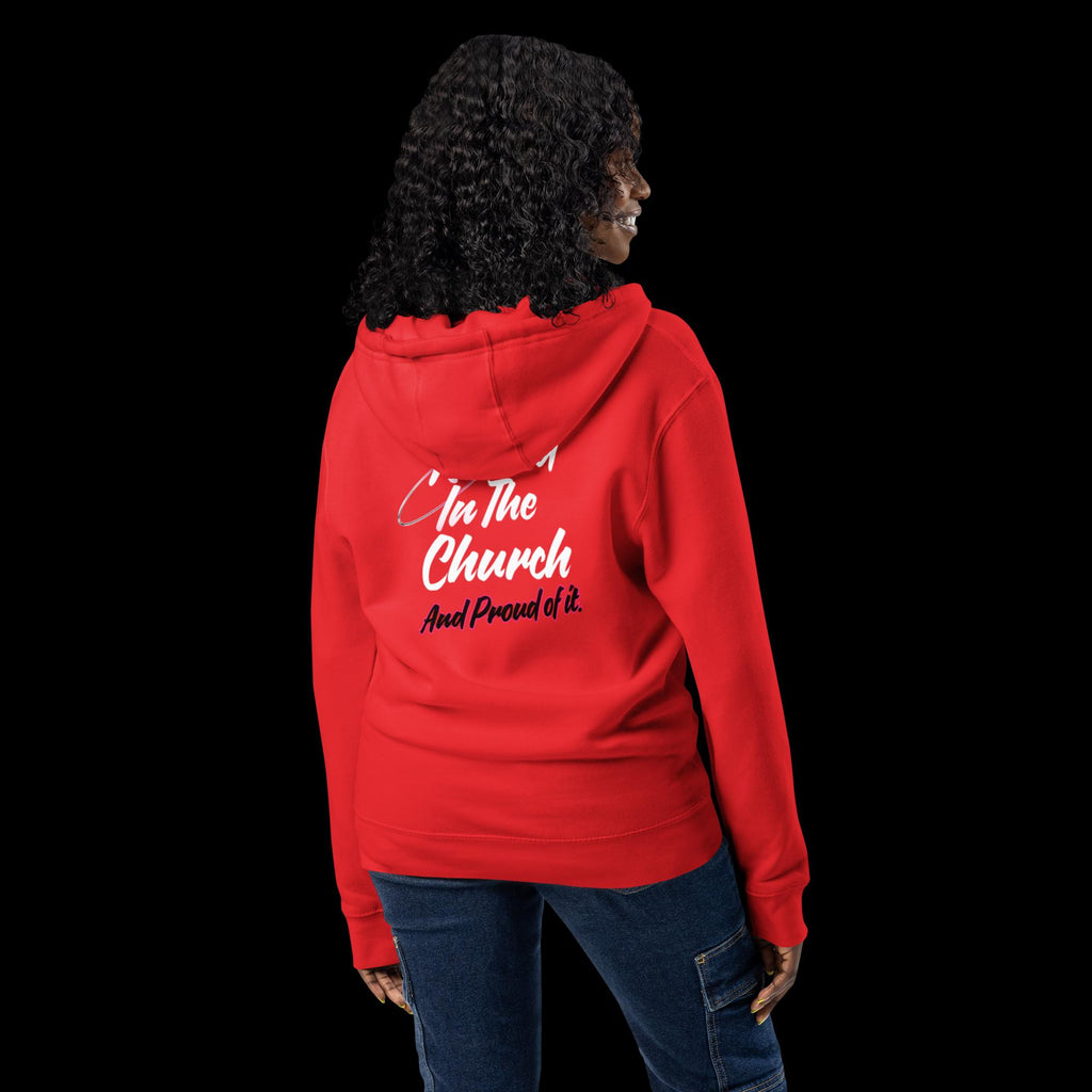 Raised In The Church - Women's Zip Hoodie