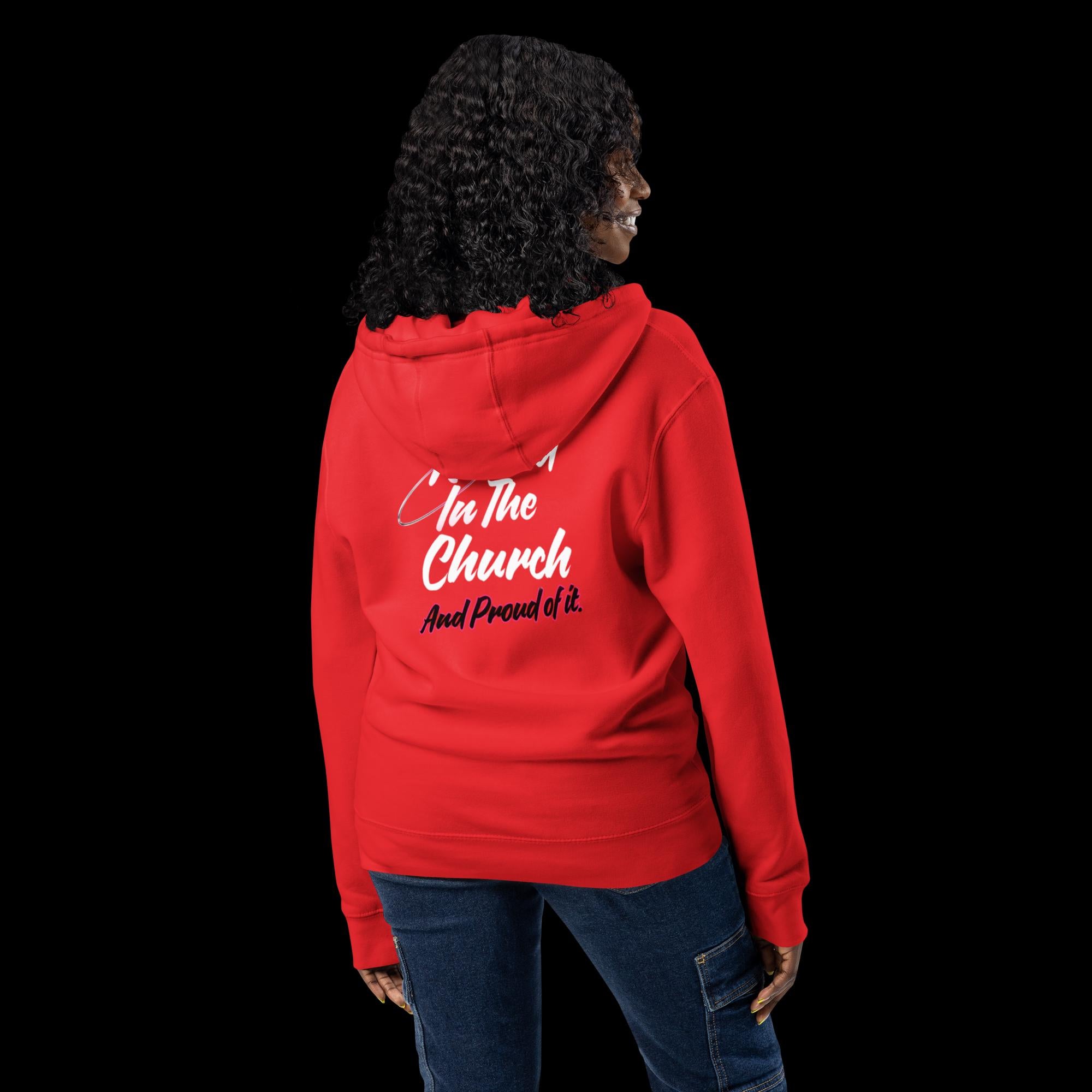 Raised In The Church - Women's Zip Hoodie