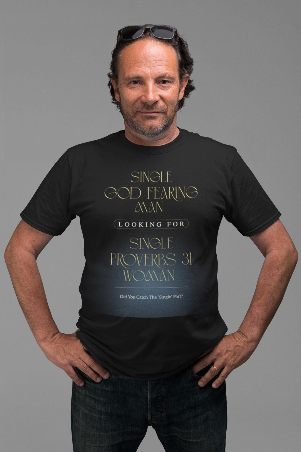 Single God Fearing Man - Men's Tee