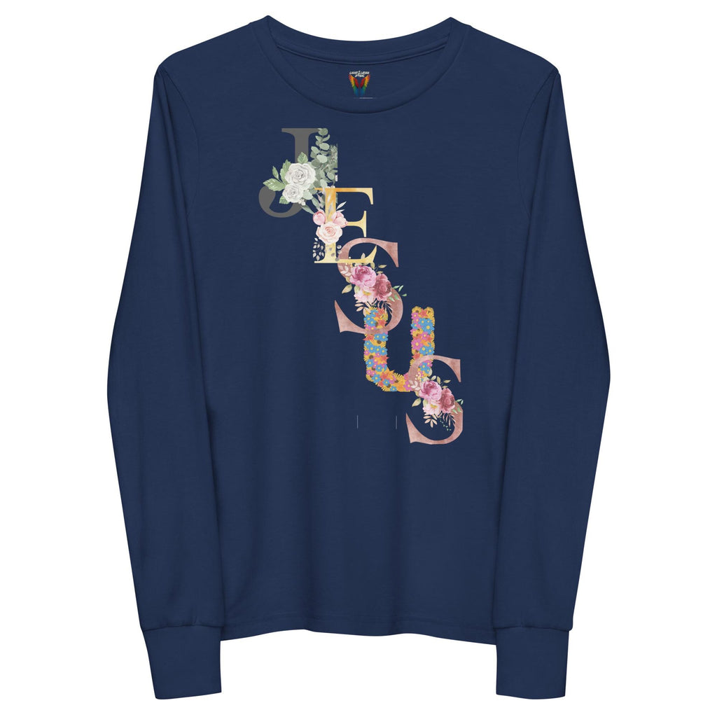Jesus - Girl's Long Sleeve Tee