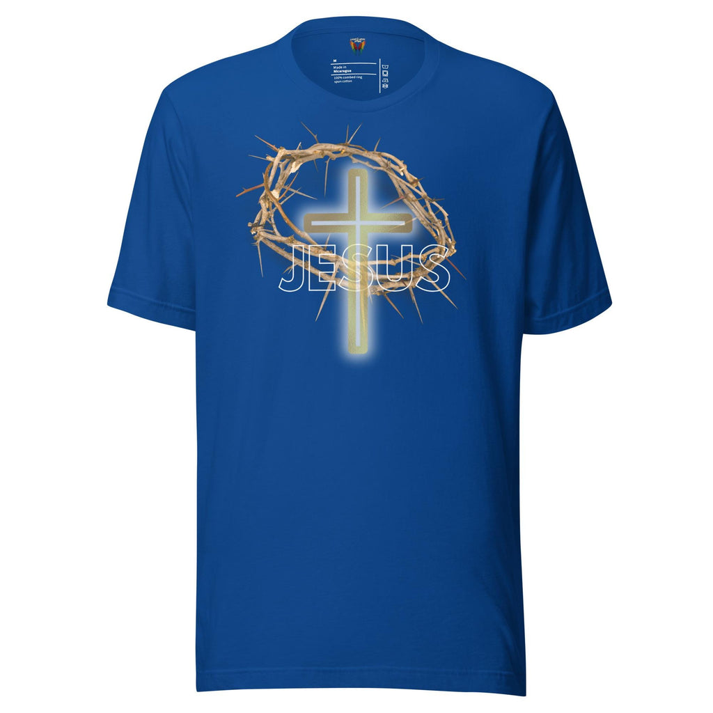 Jesus With Crown Of Thorns - Men's Tee
