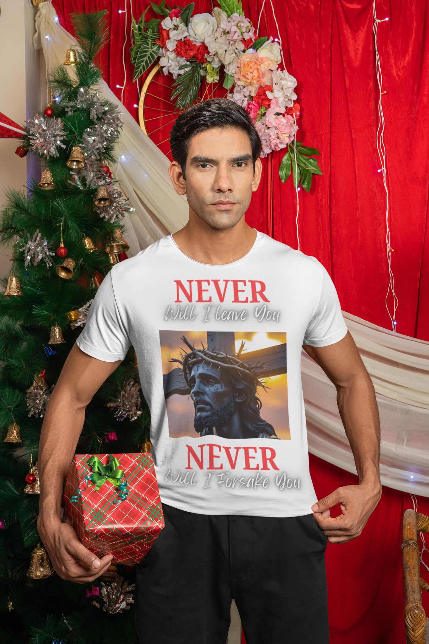 Never Will I Leave Forsake You - Men's Tee
