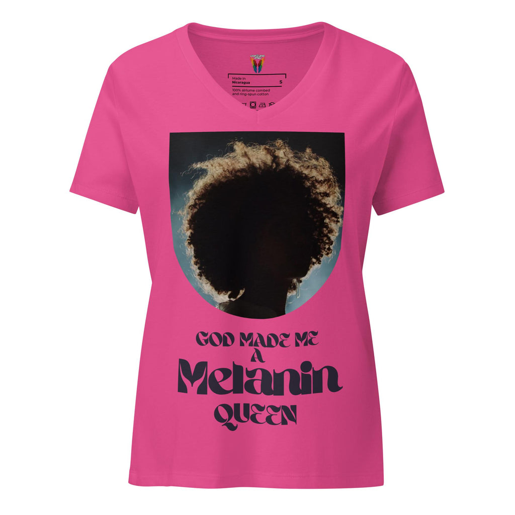 God Made Me A Melanin Queen - Women’s Tee