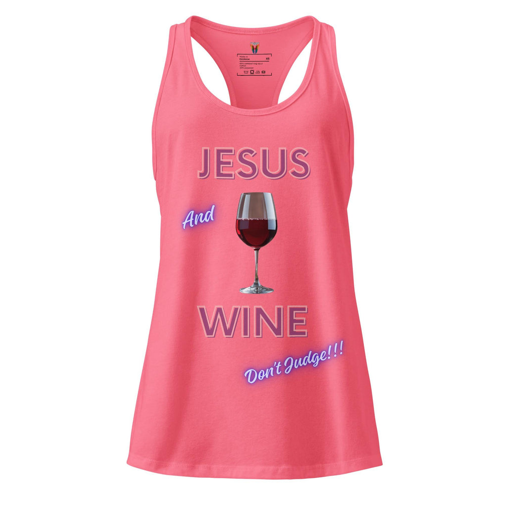 Jesus And Wine/Don't Judge - Women’s Tank