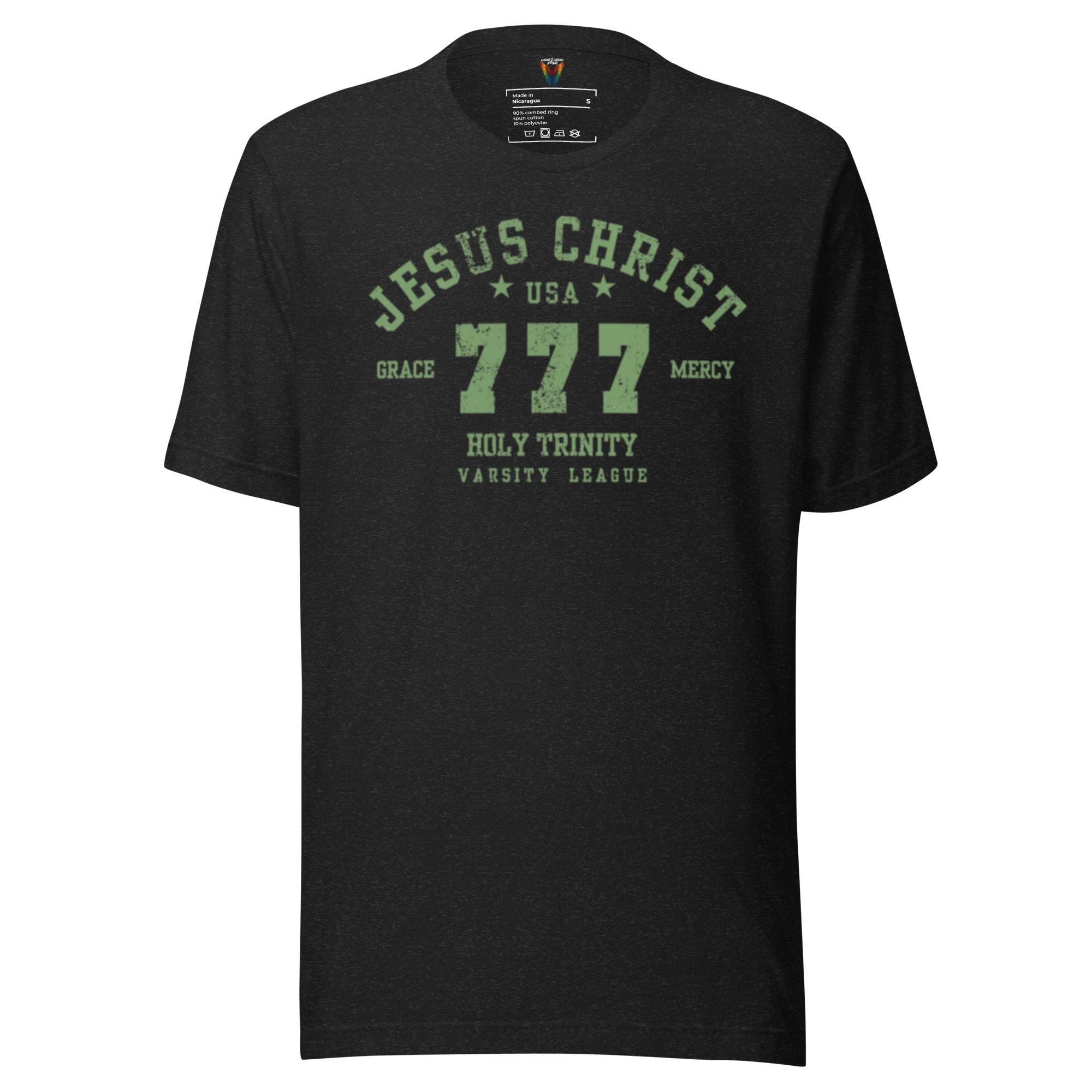 Jesus Christ 777, Men's T-shirt, Christian Shirt, Christian Apparel, Graphic Tee, Men's Gift, Faith Apparel