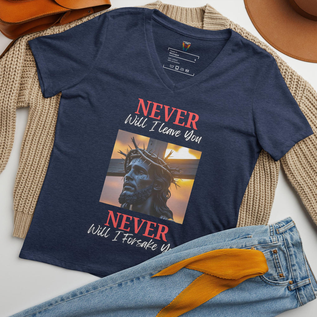 Never Will I Leave/Forsake You - Women's Tee