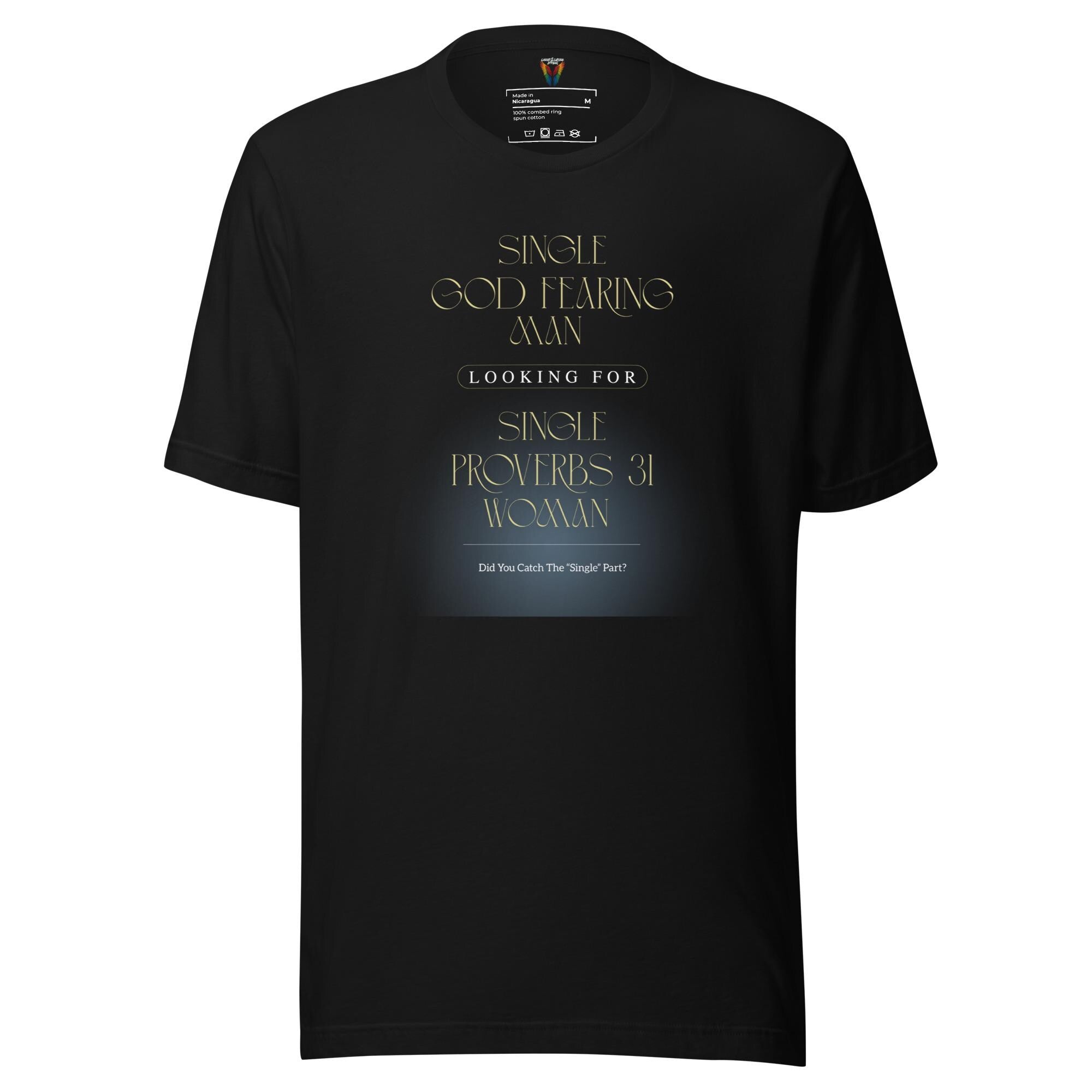 Single God Fearing Man - Men's Tee