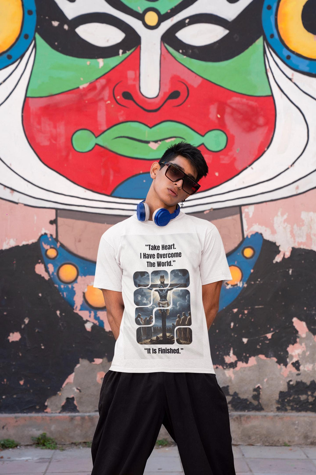 Take Heart I Have Overcome The World - Men's Tee