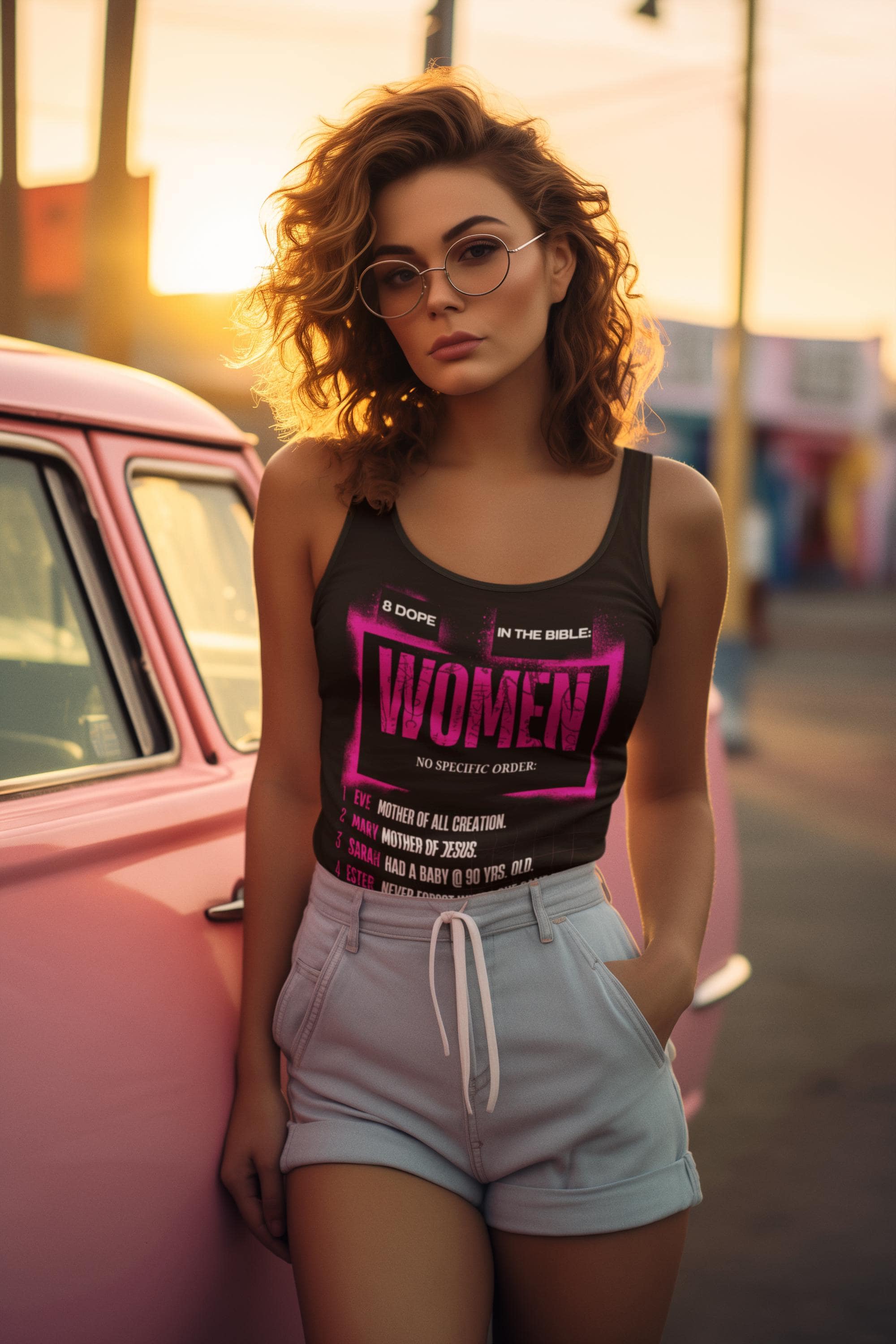 8 Dope Women In The Bible - Women’s Tank