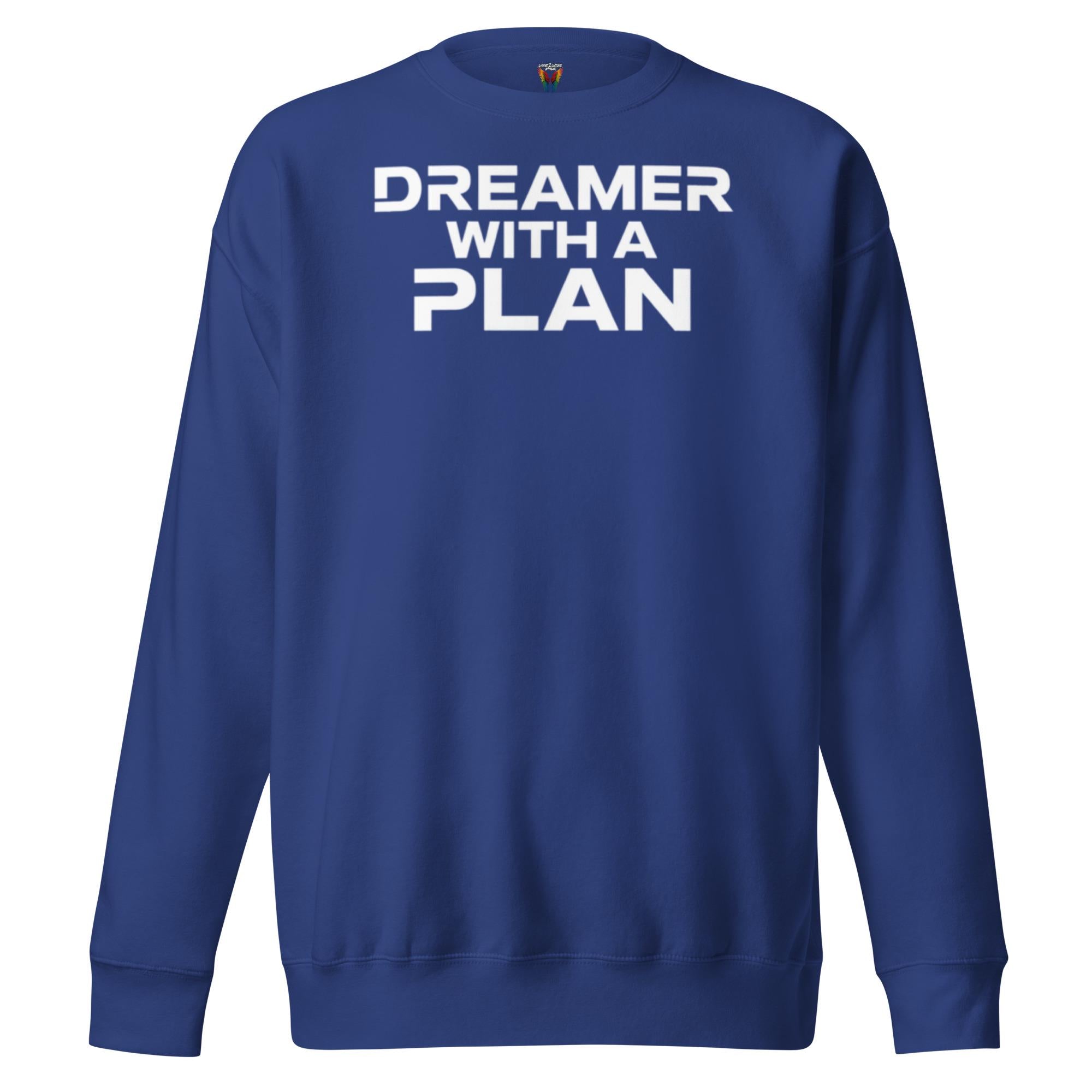 Dreamer With A Plan, Unisex Long-Sleeve Tee
