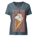 Jesus And Ice-Cream - Women's Tee