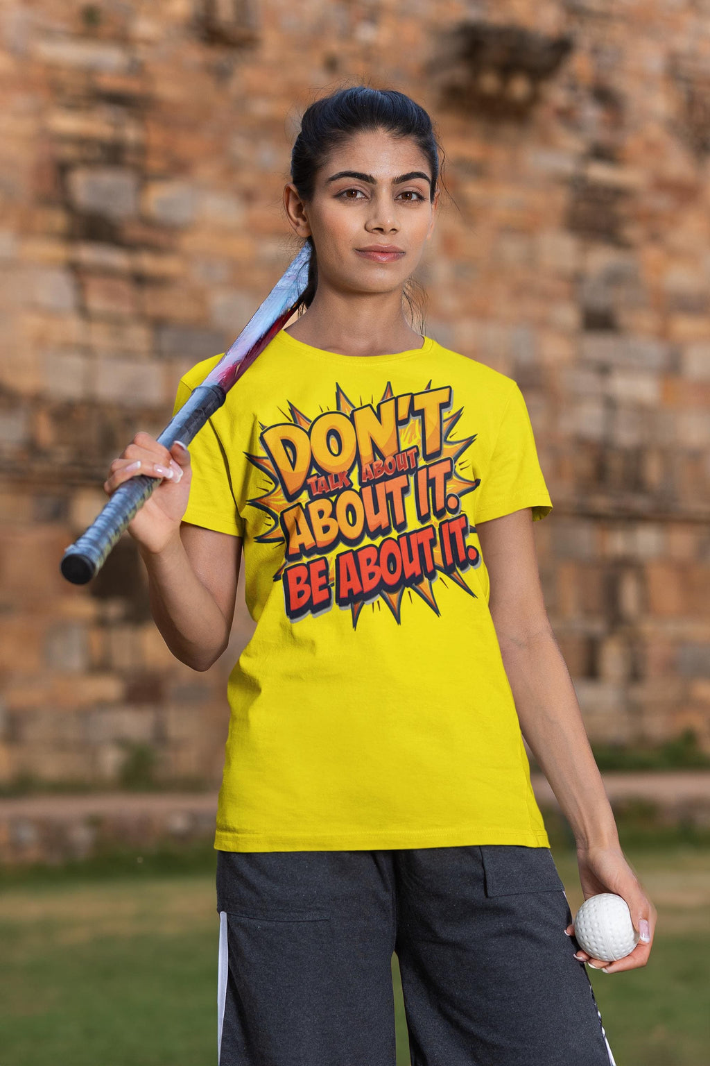 Don't Talk About It Be About It - Unisex Tee
