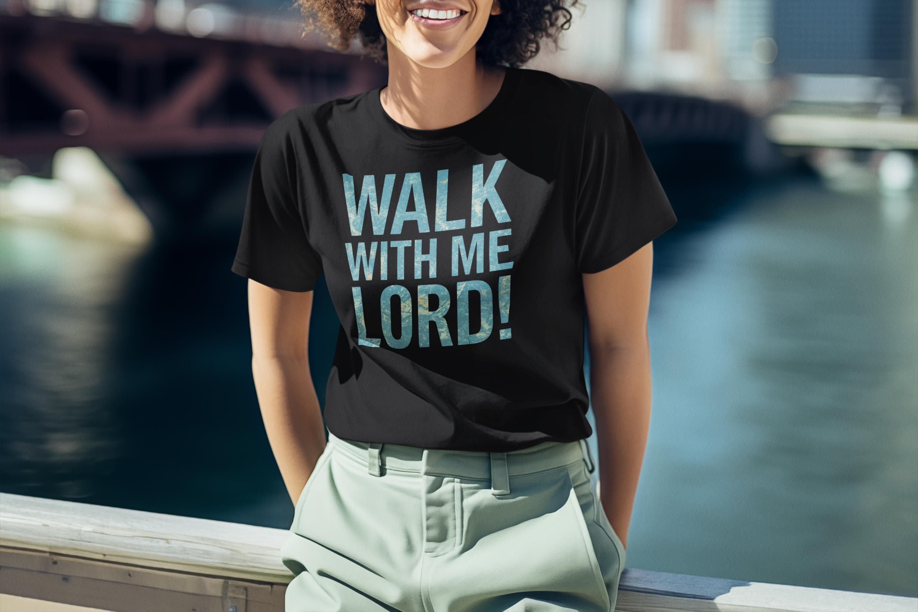 Walk With Me Lord - Unisex Tee