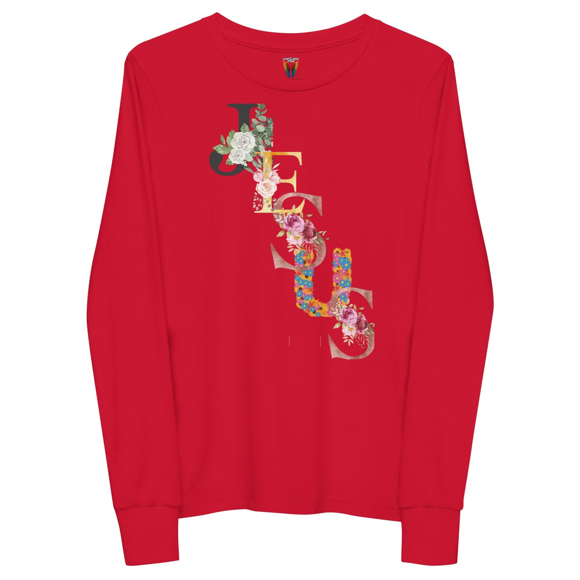 Jesus - Girl's Long Sleeve Tee