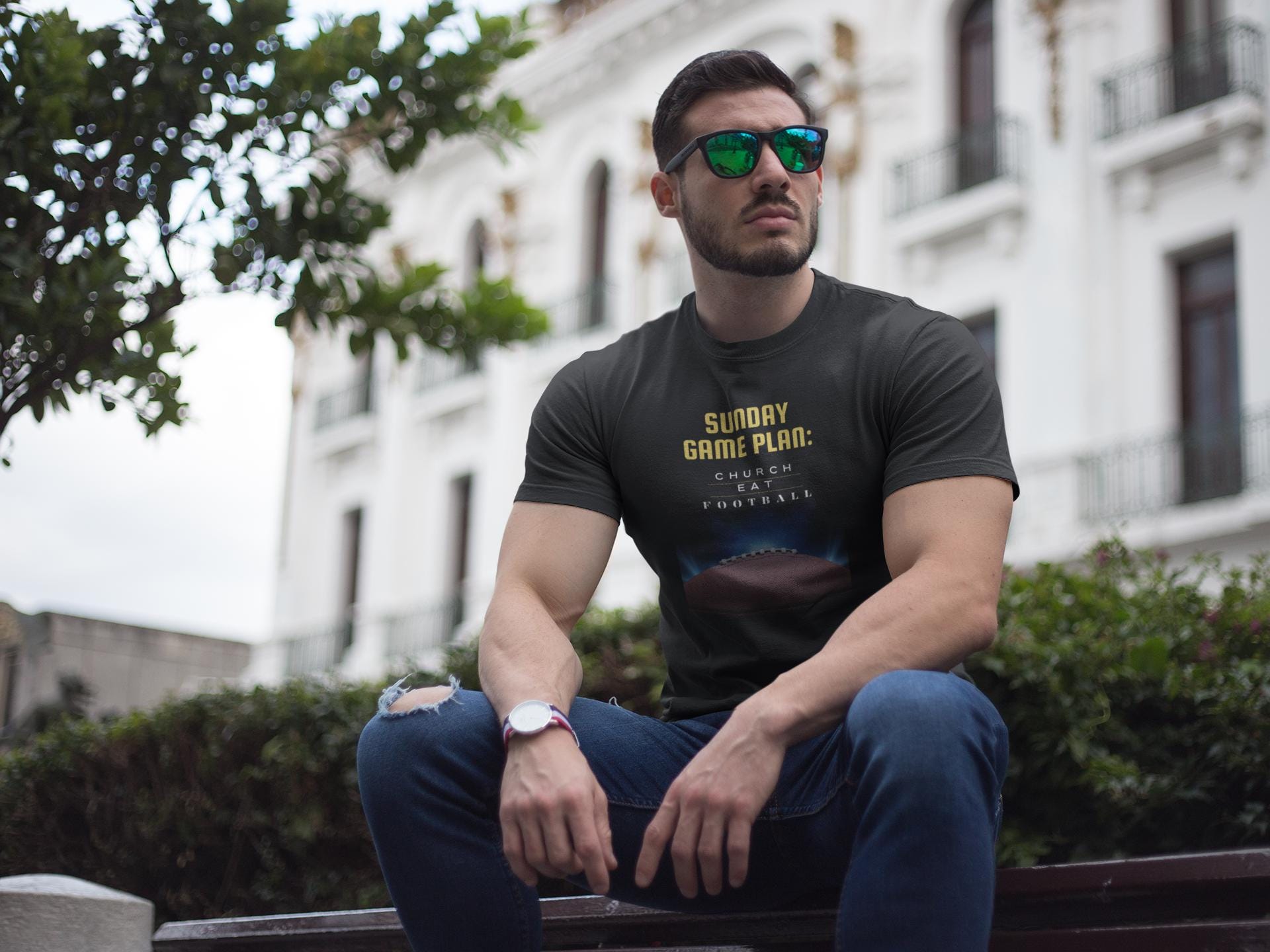 Sunday Game Plan - Men's Tee