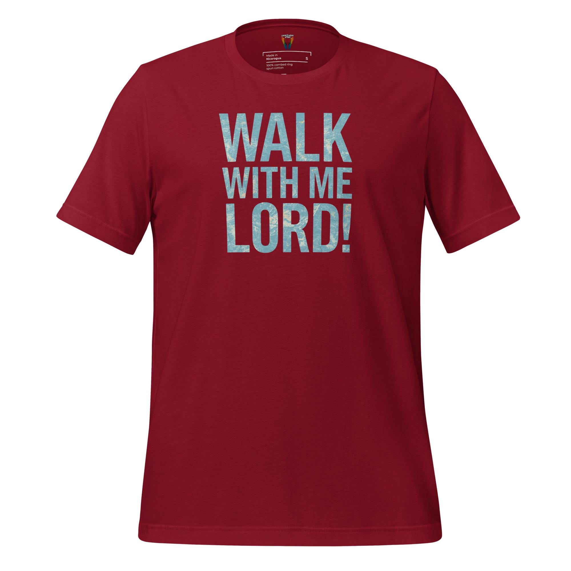 Walk With Me Lord - Unisex Tee