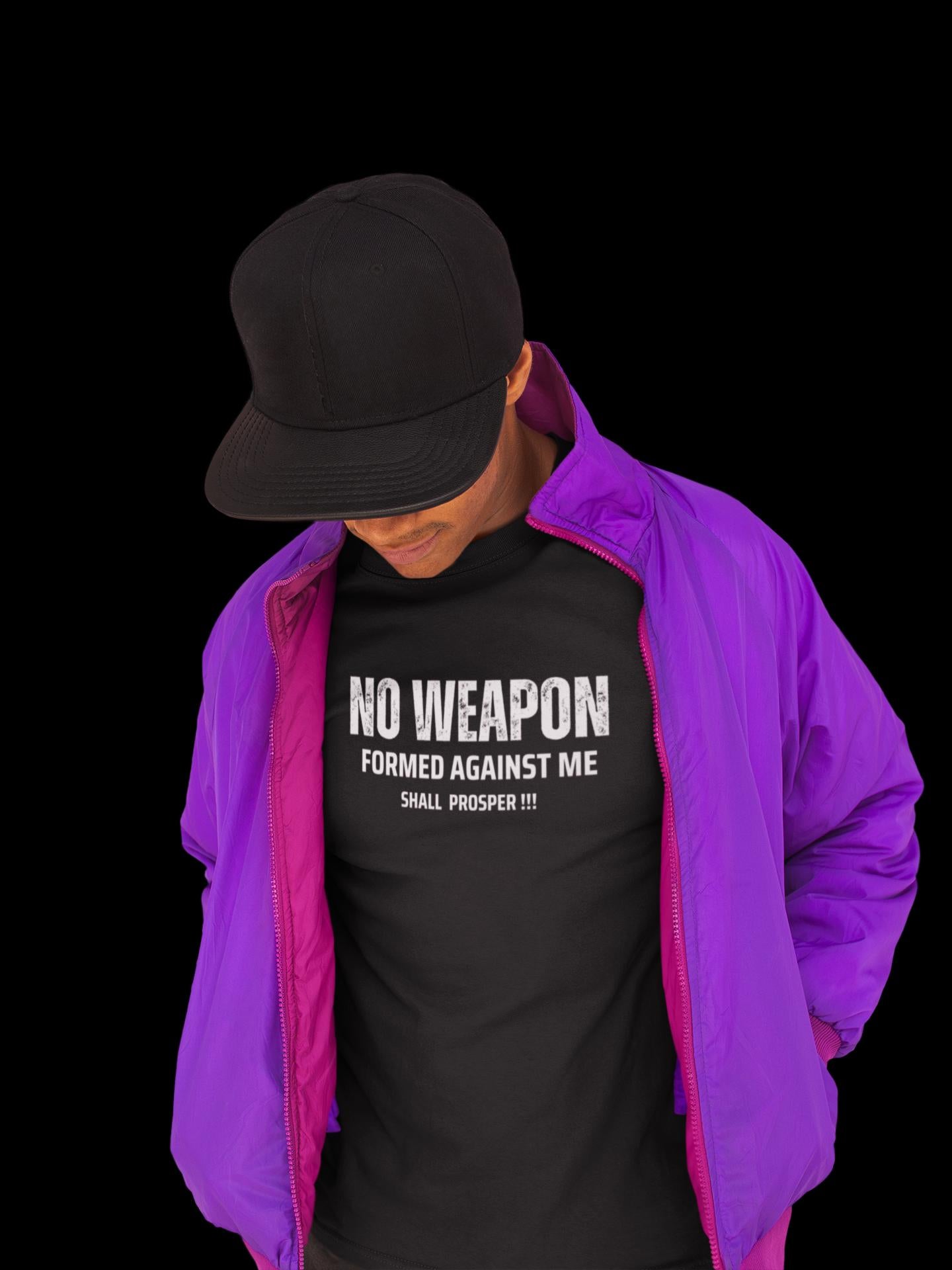 No Weapon Formed Against Me Shall Prosper - Men's Tee