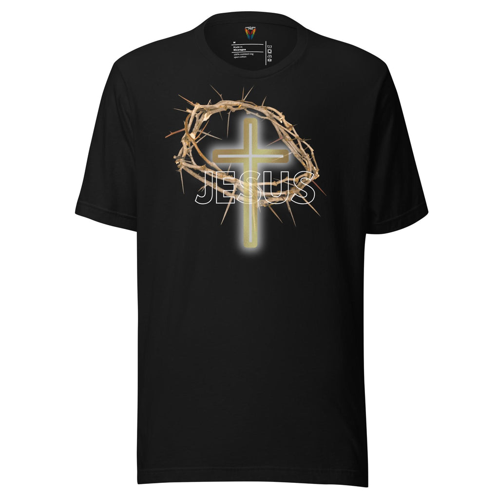 Jesus With Crown Of Thorns - Men's Tee