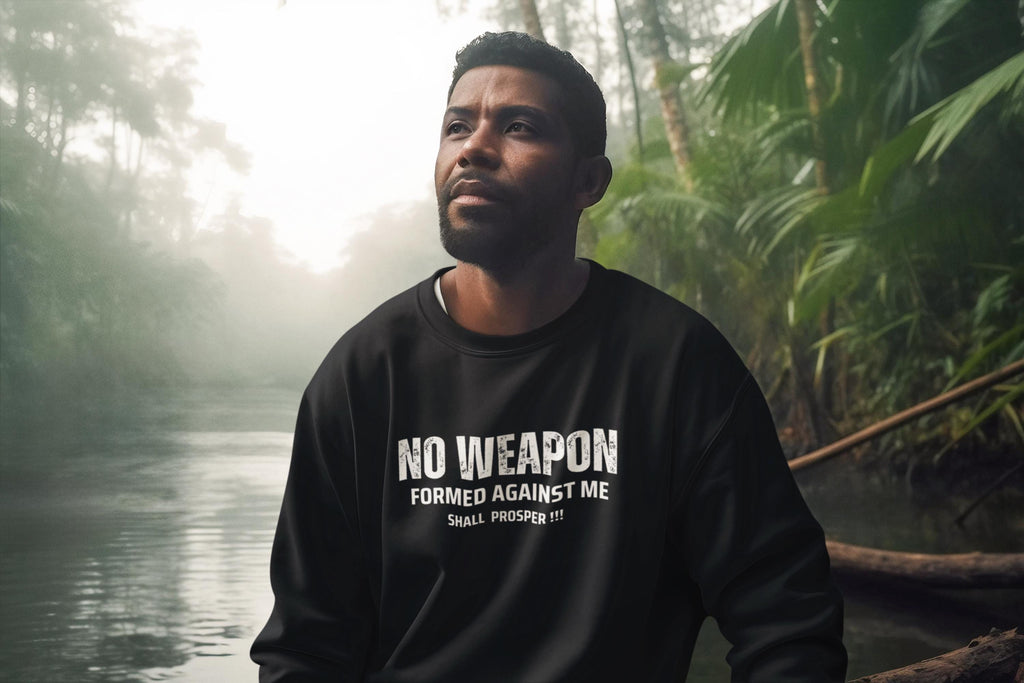 No Weapon Formed Against Me Shall Prosper - Unisex Sweatshirt