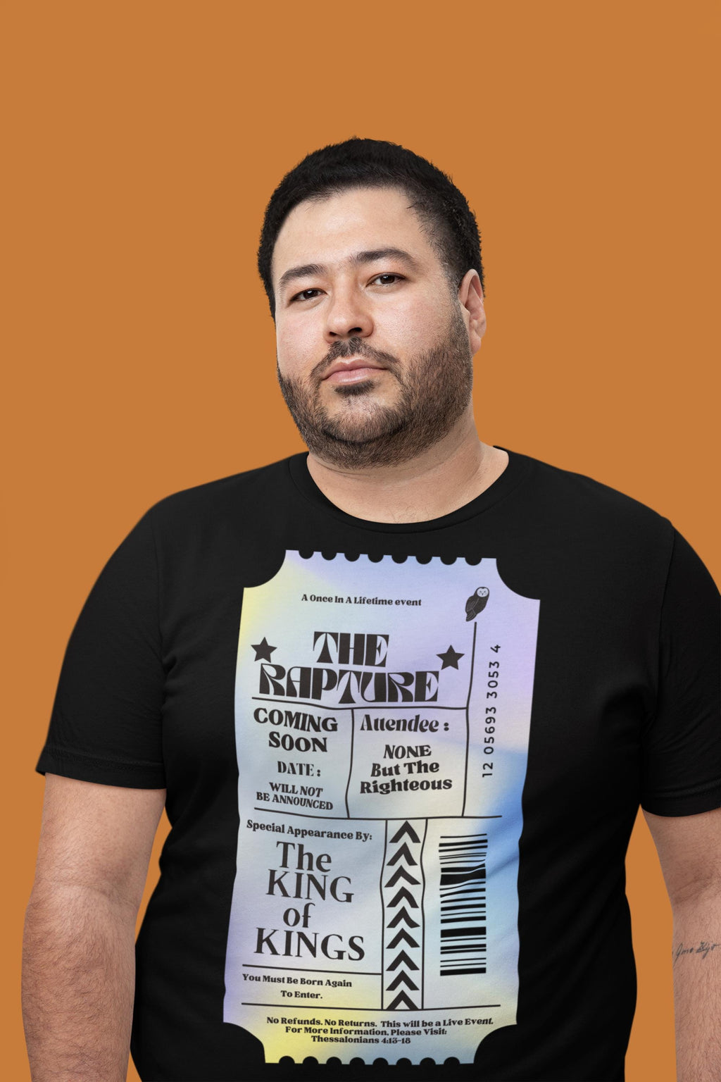The Rapture, Men's T-shirt, Christian Shirt, Graphic T-Shirt, Christian Apparel, Trendy Shirt, Faith Apparel
