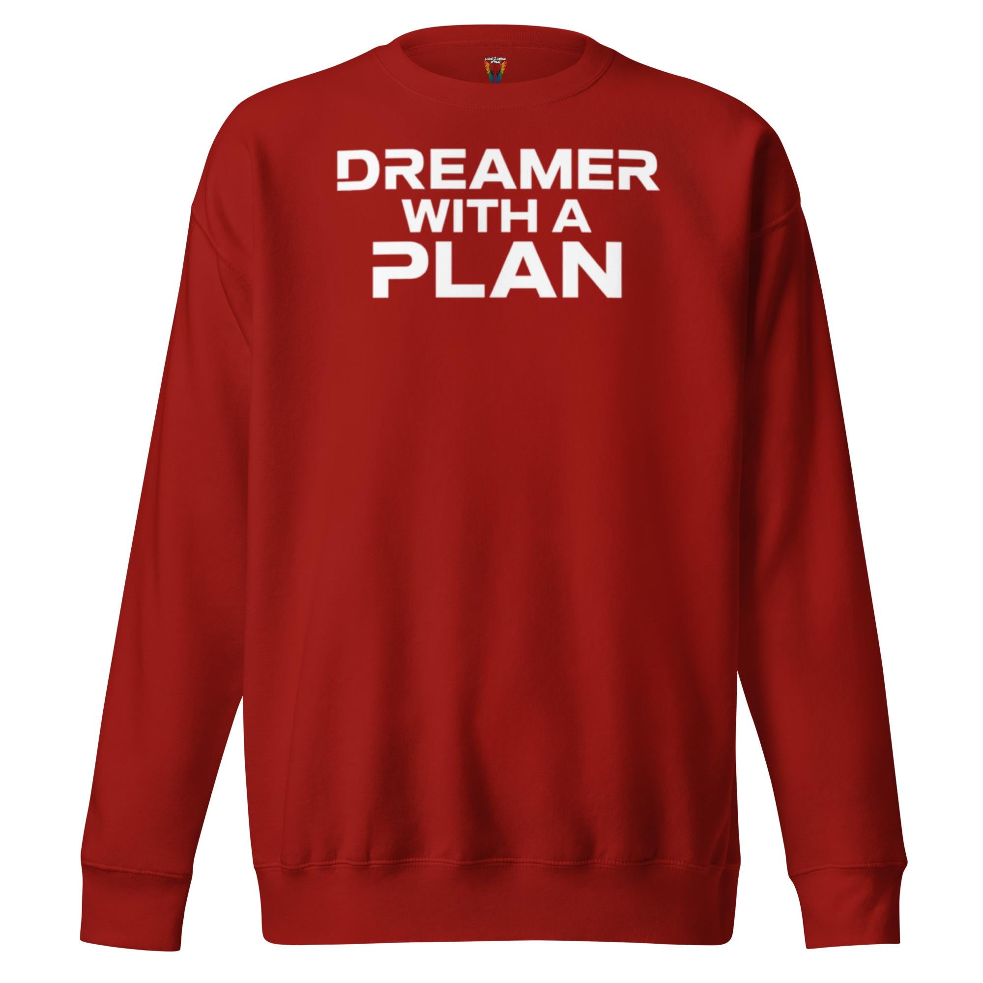 Dreamer With A Plan, Unisex Long-Sleeve Tee