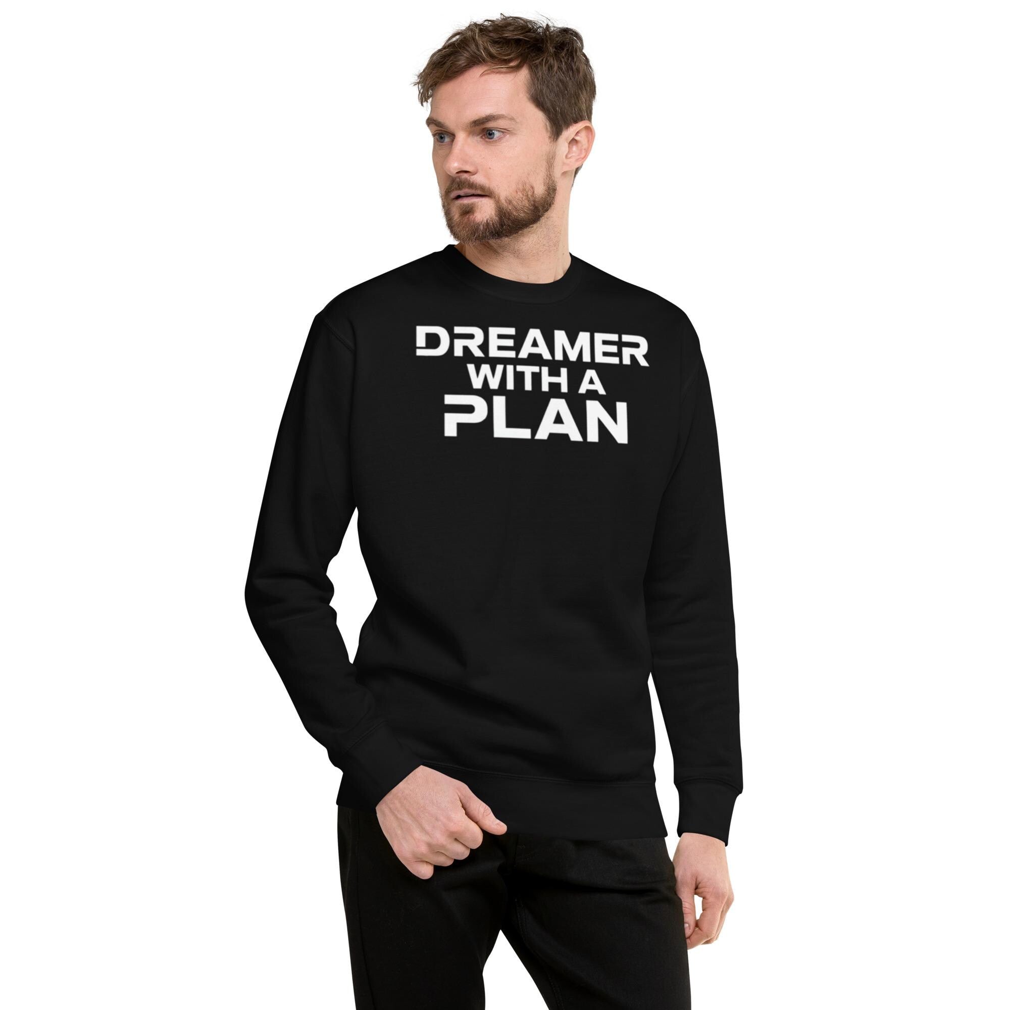 Dreamer With A Plan, Unisex Long-Sleeve Tee