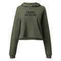 Highly Favored - Women's Crop Hoodie