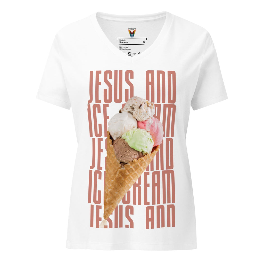 Jesus And Ice-Cream - Women's Tee