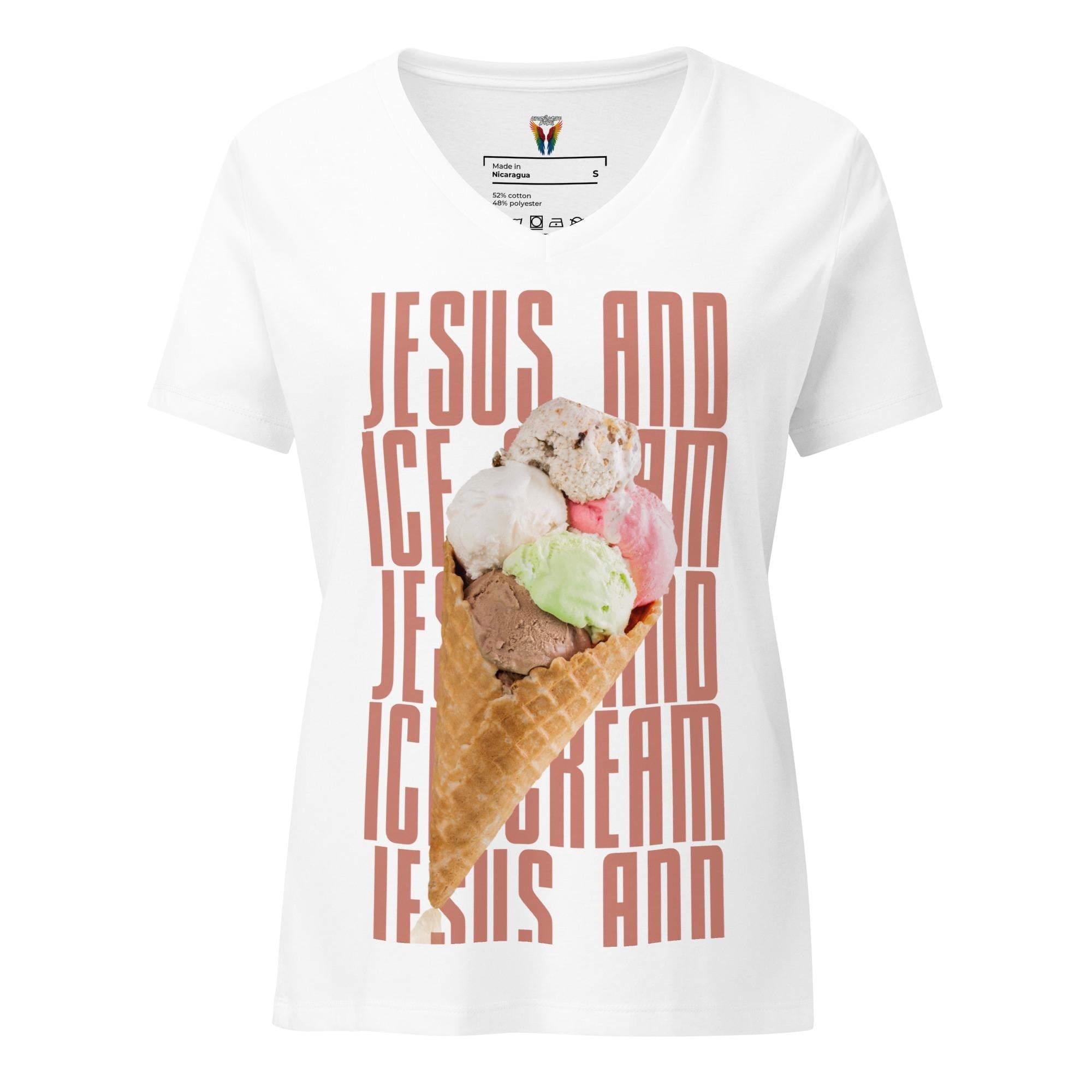 Jesus And Ice-Cream - Women's Tee
