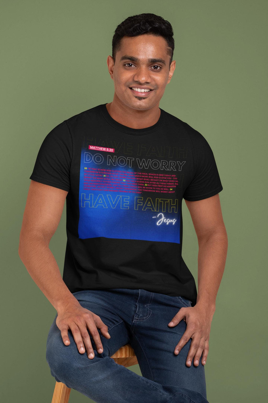 Matthew 6:30 - Men's Tee