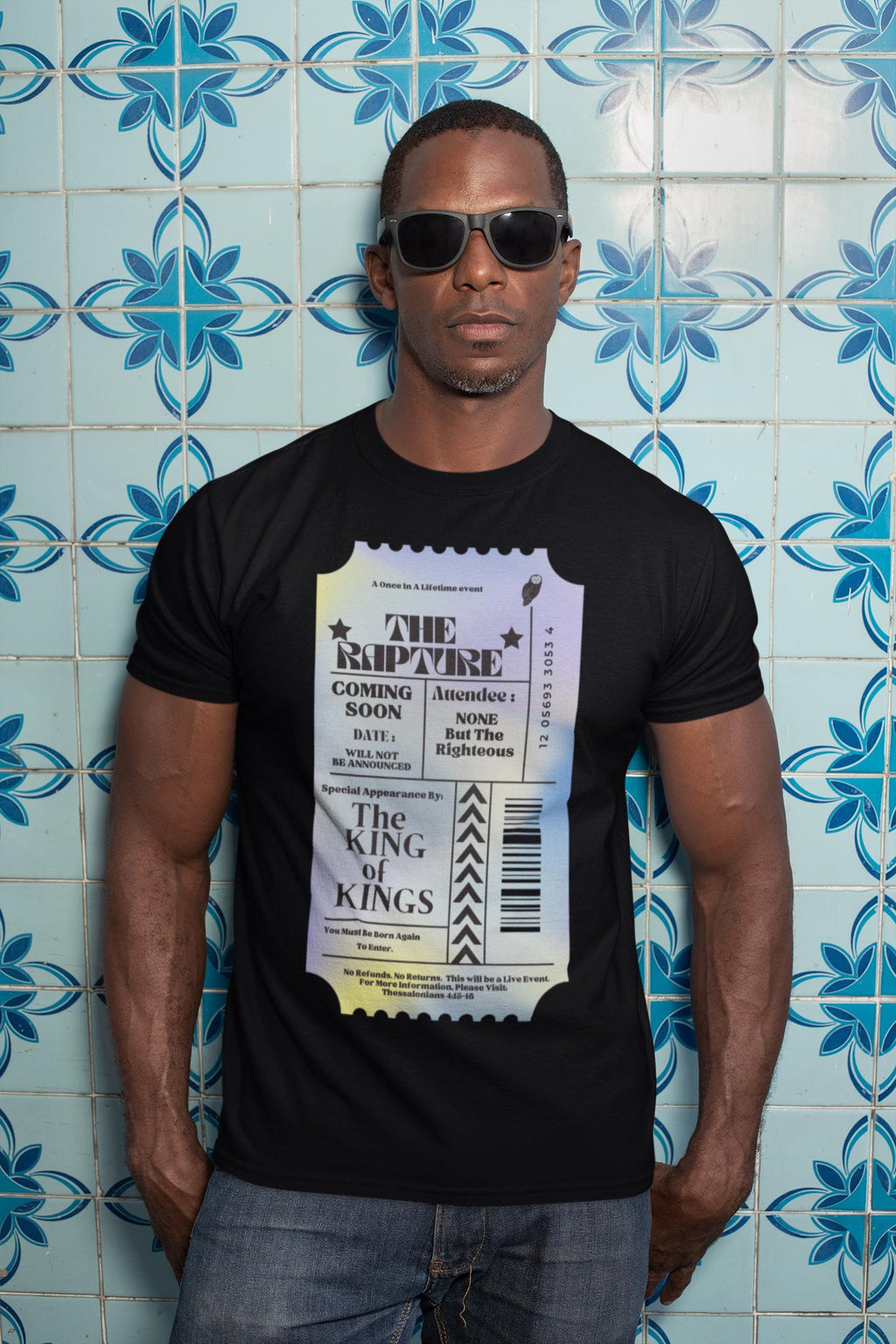 The Rapture, Men's T-shirt, Christian Shirt, Graphic T-Shirt, Christian Apparel, Trendy Shirt, Faith Apparel