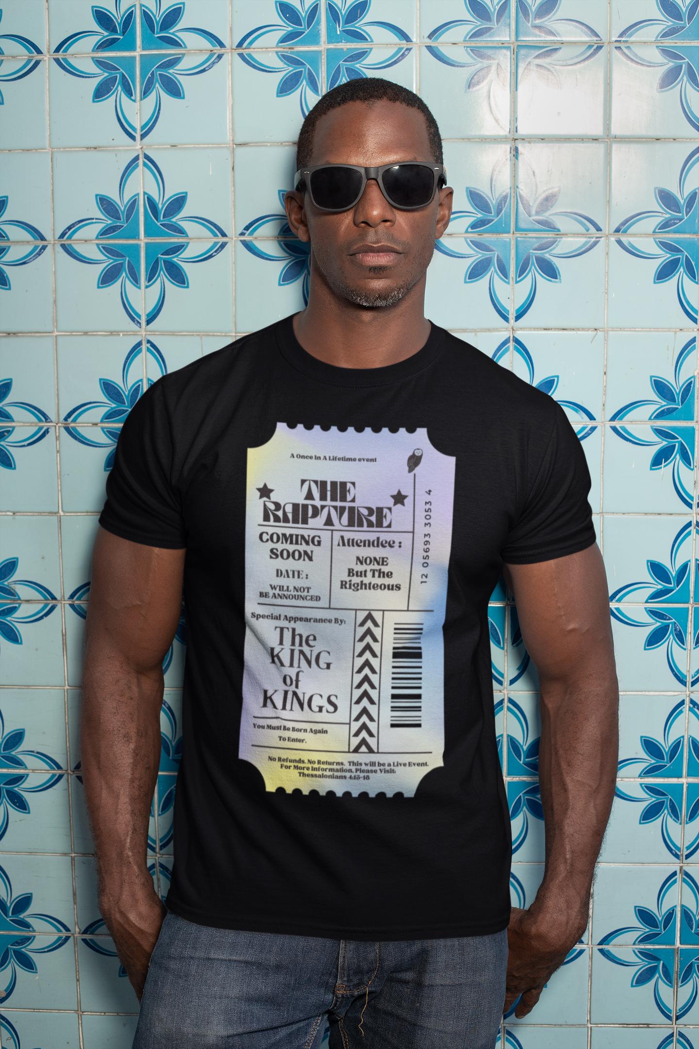 The Rapture, Men's T-shirt, Christian Shirt, Graphic T-Shirt, Christian Apparel, Trendy Shirt, Faith Apparel