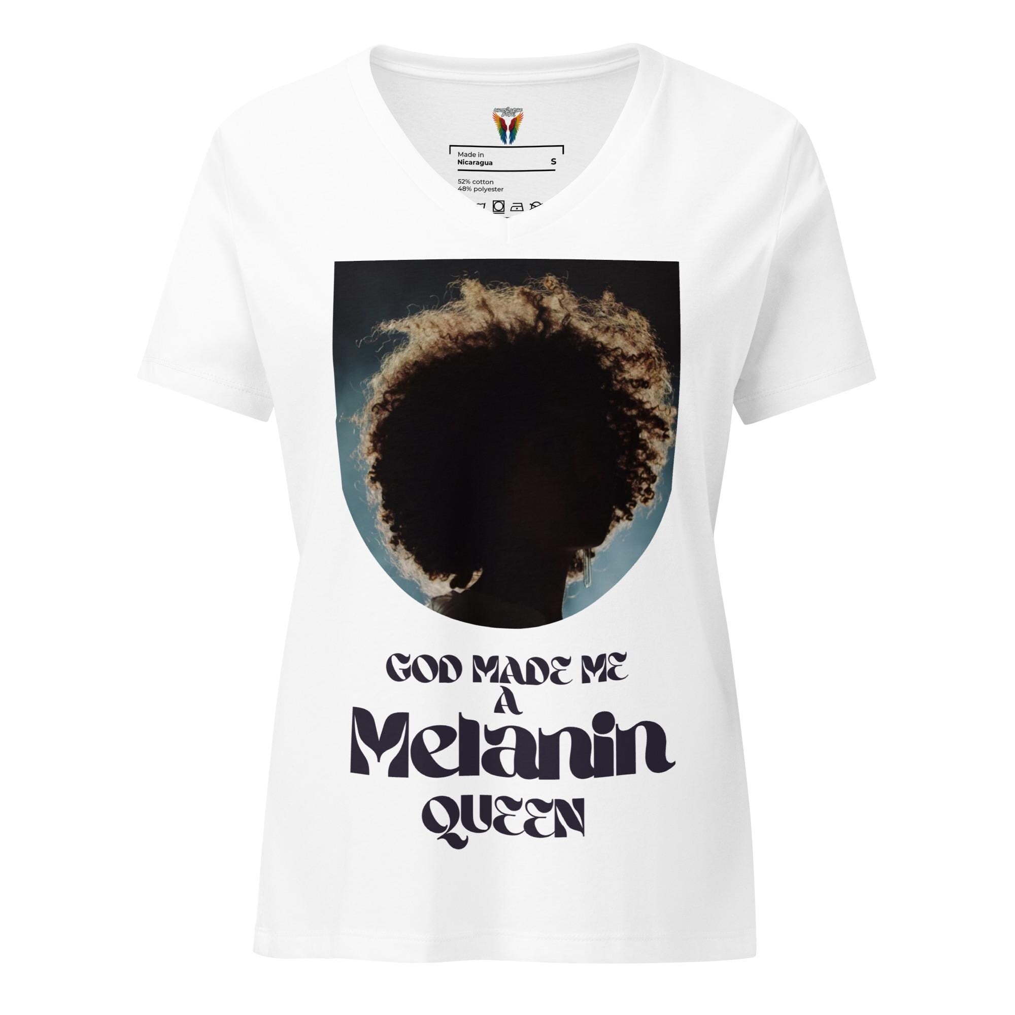 God Made Me A Melanin Queen - Women’s Tee