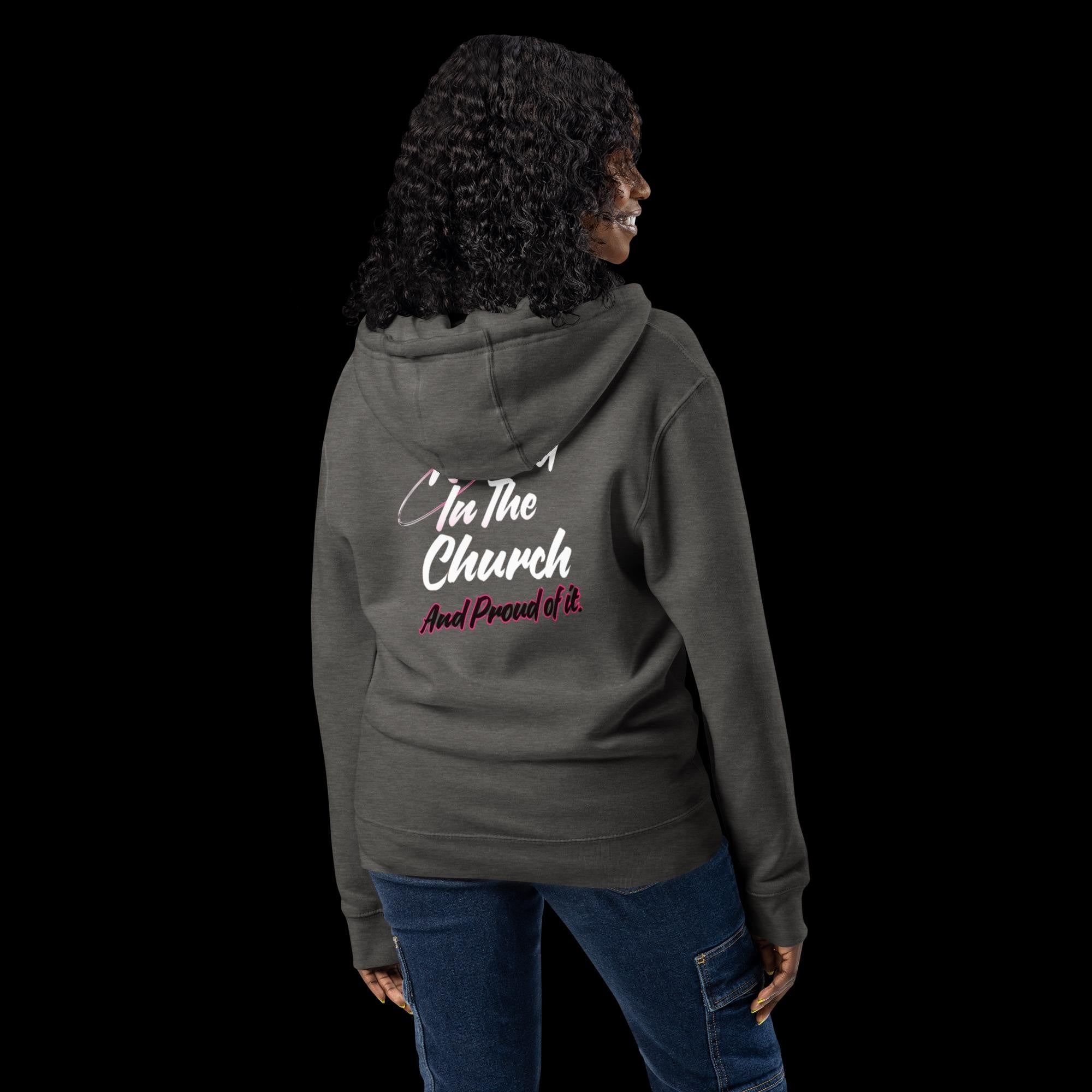 Raised In The Church - Women's Zip Hoodie