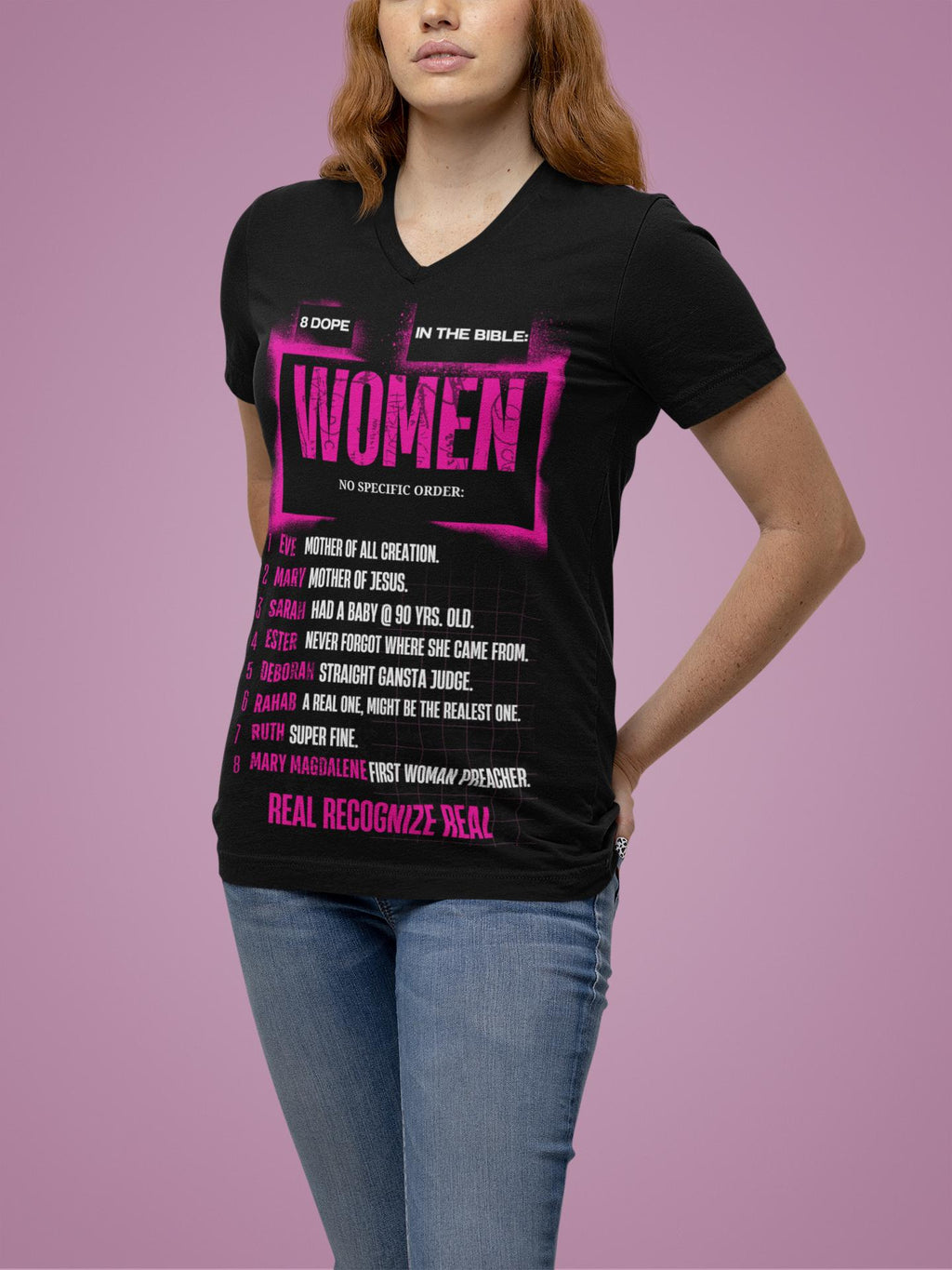 8 Dope Women In The Bible - Women's Tee