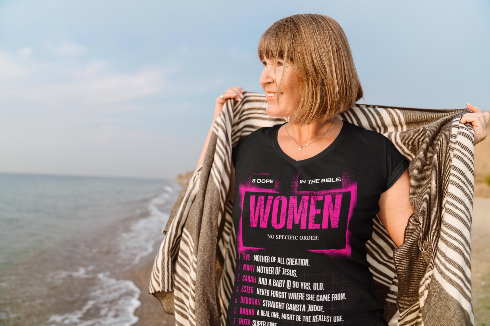8 Dope Women In The Bible - Women's Tee
