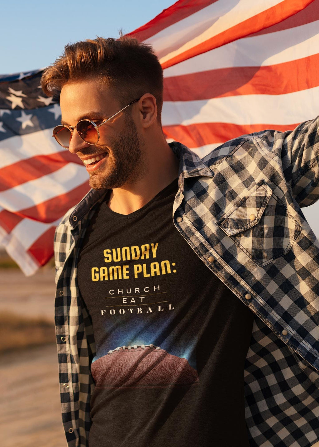 Sunday Game Plan - Men's Tee