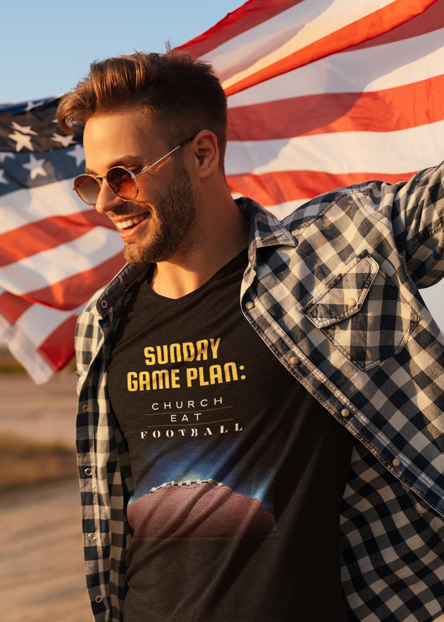 Sunday Game Plan - Men's Tee