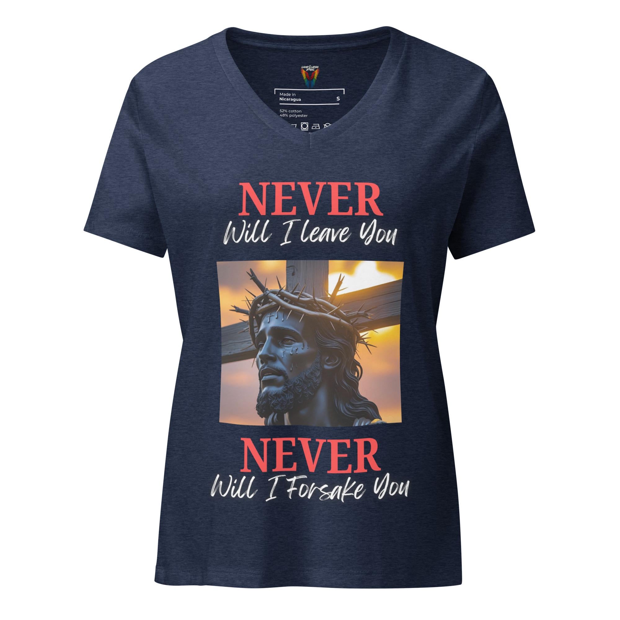 Never Will I Leave/Forsake You - Women's Tee